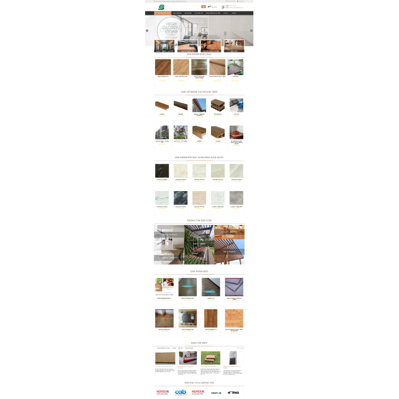 Sàn Gỗ Nhân Tạo Ngoài Trời